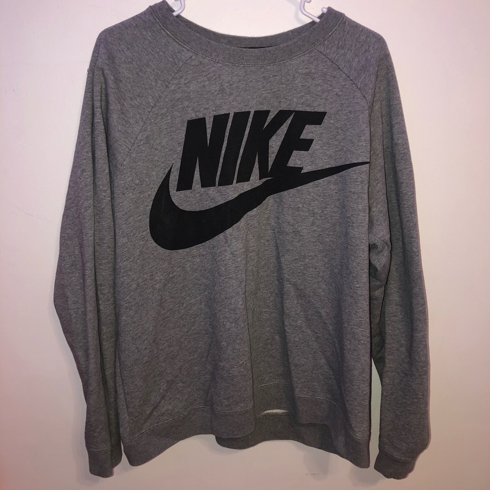 Nike grey sweatshirt